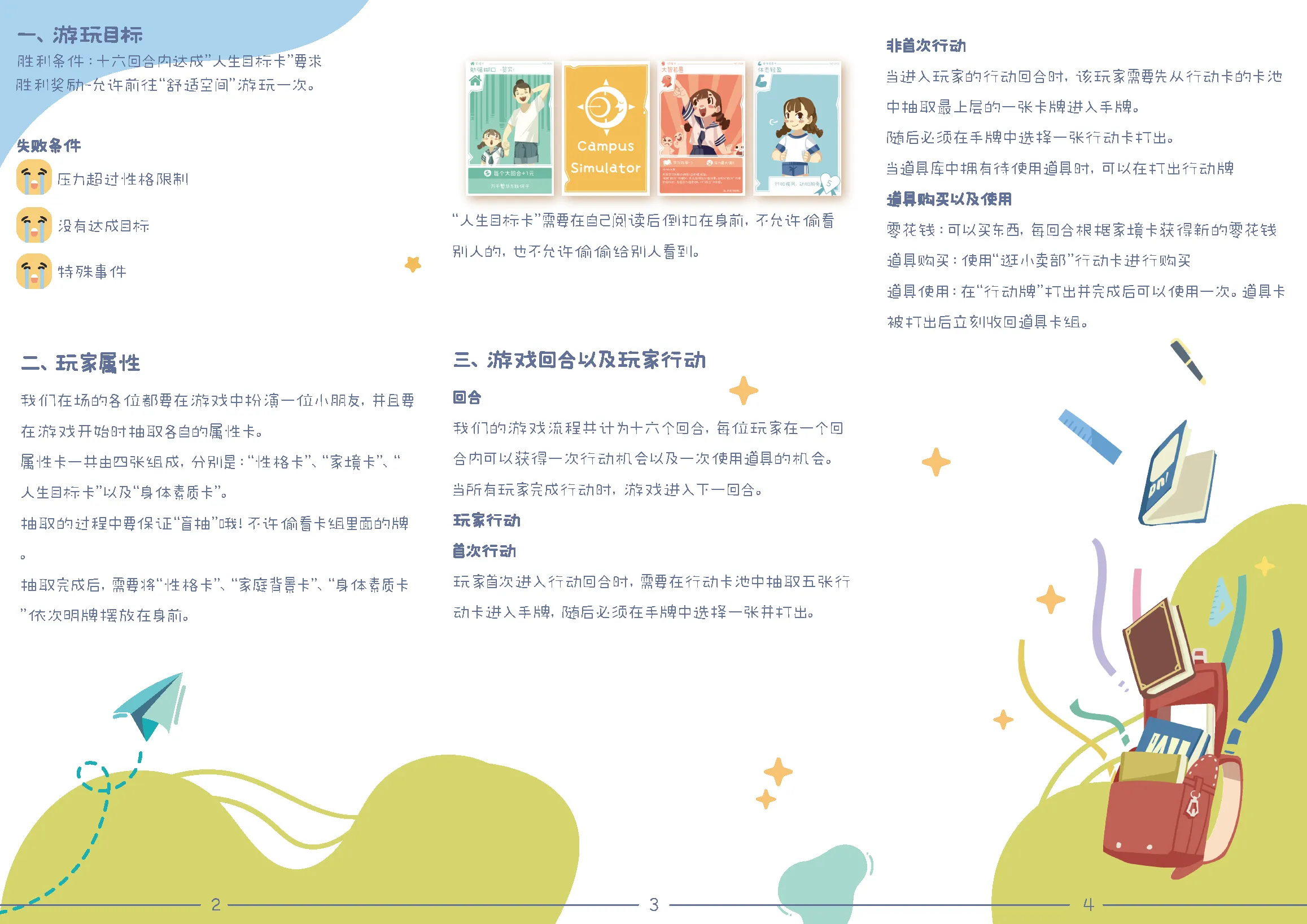 说明书 · 背面